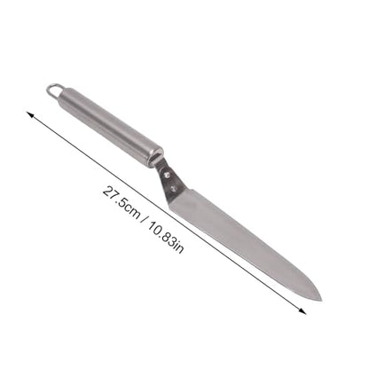 2Pcs Uncapping Knife for Honey, Stainless Steel Beekeeping Scraper Tool for Frame Uncapping, 10.8 Inch Harvesting Equipment for Apiary