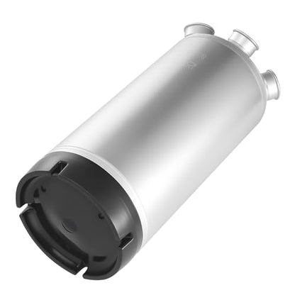 VEVOR Cleaning Keg, 5 Gallon/19L Keg Line Cleaning Kit with 4 D Coupler Connections & Rubber Base, Beer Lines Cleaner Used for Beer Line Cleaning, 304 Stainless Steel Kegerator Beers Lines Cleaner Kit - size: 5 Gal - Cleaning Keg