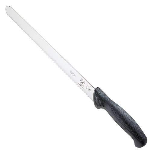 Mercer Culinary M23111 Millennia Black Handle, 11-Inch Wavy Edge, Slicer - size: 11", style: Wavy Edge Slicer
