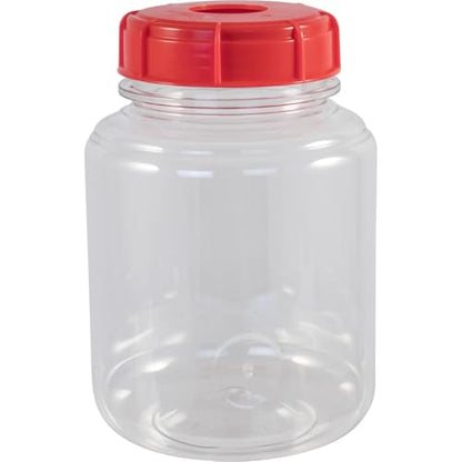 Fermonster 7 Gallon Wide Mouth Plastic Fermenter with Spigot, Stopper, & Air Lock