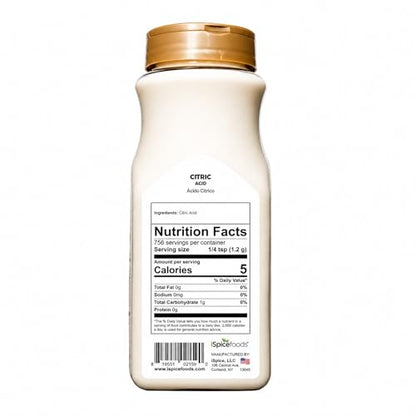 iSpice | Citric Acid | 32 oz | Bulk Size | Gourmet Spice | Kosher - size: 31.99 Ounce (Pack of 1)
