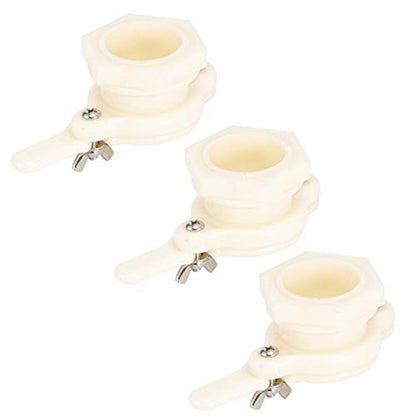 3set Honey Tap Gate Valve, Sealing Convenience Honey Extractor Tap Honey Bucket Accessories for Beekeeping Equipment Supply