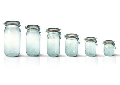 Le Parfait Super Jars (6 Pack, 750ml - 24oz) - color: 750ml (OLD)