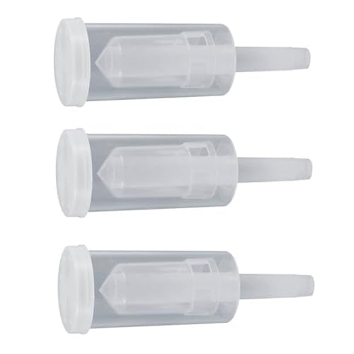 LABRIMP 3pcs Fermentation Gas Valve Kit for Homebrew Wine Cider Secondary Fermenting Supplies - size: 12.00X3.80X3.80CM