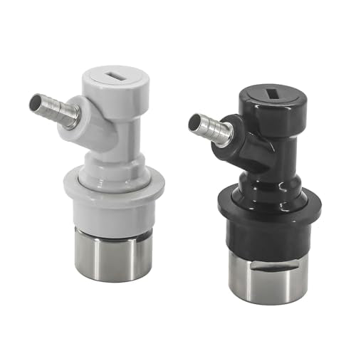 Stainless Steel Keg Coupler Adapter, Ball Lock Disconnect Fitting, Silver - color: replacement accessories 2
