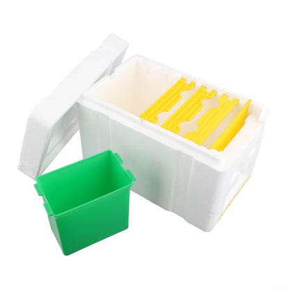 Bee Mating Hive Bee Breeding Box Bee Mating Box Beekeepings Bee Pollination Box for Nucleus Hive Breeding and Honey Harvesting