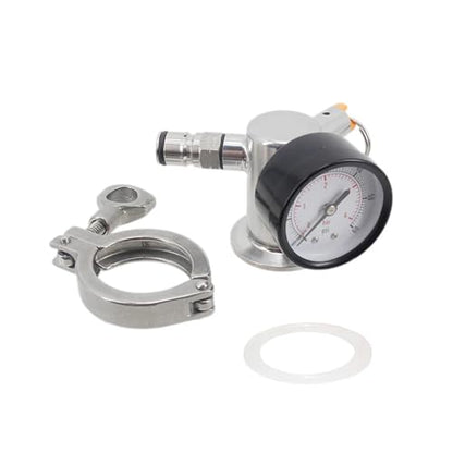 Home Brewing Gas Manifold Bundle 1.5 Inch Tri Clamp Stainless Steel 304 Conical Fermenter Pressure Transfer Purge Oxygen Add Co2 Brewing Accessories
