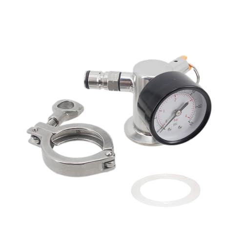 Home Brewing Gas Manifold Bundle 1.5 Inch Tri Clamp Stainless Steel 304 Conical Fermenter Pressure Transfer Purge Oxygen Add Co2 Brewing Accessories