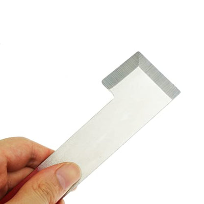 2 Pack Steel Beekeeping Hive Tool J Hook Hive Scraper Tool Bee Frame Lifter and Scraper Equipment for Beekeepers