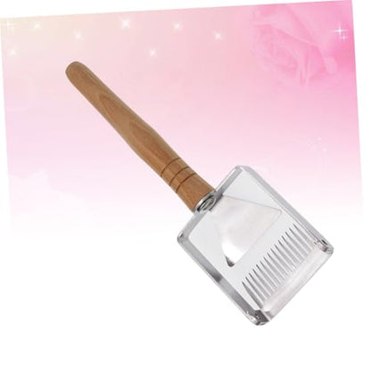 ORFOFE Apiculture Uncapping Fork Honeycomb Knife Honey Scraper Beehive Tool Beekeeping