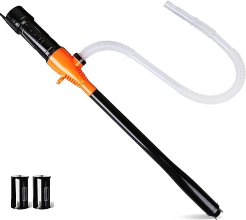 HORUSDY Battery Portable Battery Operated Gas & Water Pump, Powered Fuel Transfer Pump, 2.2GPM Gasoline & Liquid Siphon Pump, Automatic Gas Pump for Gas Can & Tank, Handheld Liquid Transfer Pump - size: 2.2GPM Gasoline & Liquid Siphon Pump