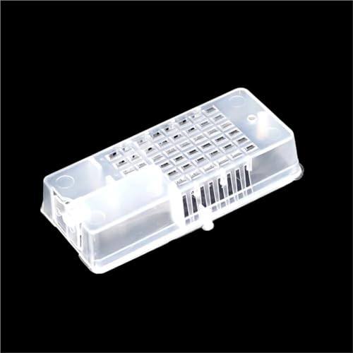 Queen Bee Cage 30 Pcs Bee Tools Bee Transport Cages Beekeeping Equipment Queen House Beehive White Transparent Queen Bee Cage for Beekeeping Supplies