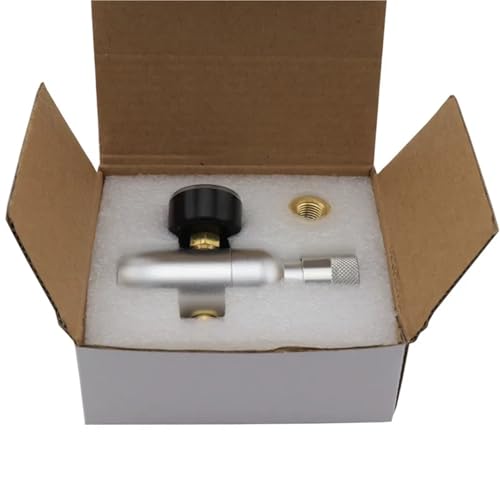 WHYLE Home & Brewing Homebrew Kegging Premium Regulated CO2 Charger Kit Mini Gas Regulator 3/8" Thread 30PSI 60PSI 150PSI Beer Kegerator Brewing Accessories(150psi) - color: 150psi