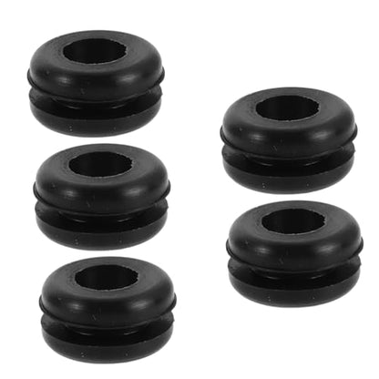 FOMIYES 5pcs Rubber Airlock Grommet Seal Set for Mason Jar and Beer Fermenter Lid, Airtight Homebrew Wine Supplies Compatible with Fermentation Airlock Insertion