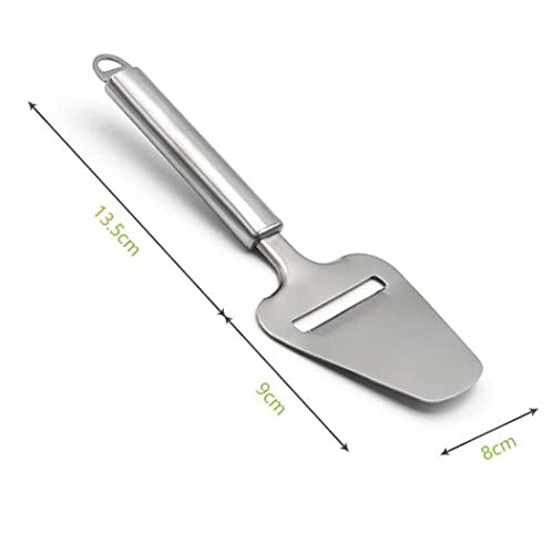 Hoshen Stainless Steel Cheese Grater, Cheese Spatula, Ham Slicing Knife, Baking Cake Spatula