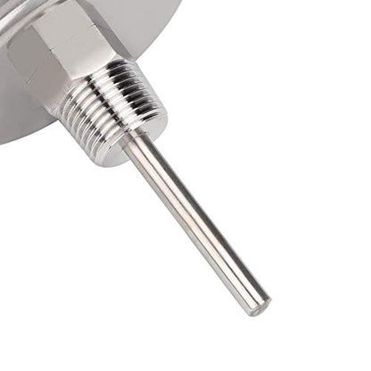 Brewing Thermometer,1/2" NPT Stainless Steel Thread Pot Kettle Thermometer for Home Brewing/Brewing Beer