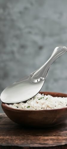 Stainless Steel Rice Serving Spoon, 26 Cms - size: Rice Spoon
