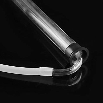 Gavigain Auto Racking Cane,Auto Siphon Racking Cane Mini Deluxe Siphoning Kit Clear Wine Bottle Filler Clamp and Tubing Bottling Auto Siphon Wine Bottle Filler Wine Bottle Filler with Tubing