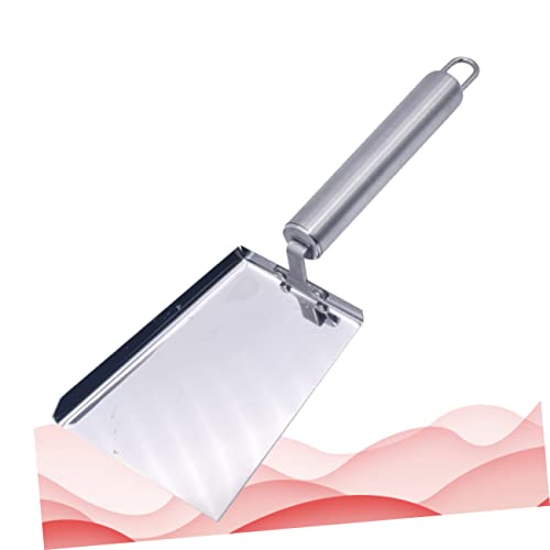 SUPVOX Cleaning Beehive Shovel Metal Spatula Griddle Spatula Griddle Scraper Beekeeping Hive Tool Metal Food Shovel Hive Cleaning Grill Steel Ash Honey Lift
