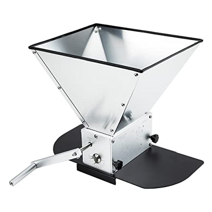 Grain Mill Pro with 3 Rollers 13LB Hopper and Steel Metal Base, Brewing for Grain Malt Barley, Malt Mill for Homebrew Beer, Grain Crusher Grinder, Fit Electric Drill - size: 3 Stainless Steel Rollers Pro with Metal Base