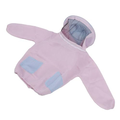Aramox Beekeeping Jacket, Breathable Mesh Cotton, Prevent Stings with Veil, Comfortable Design for Women