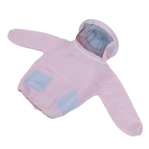 Beekeeping Jacket, Beekeeping Bee Suit Jacket with Veil Breathable Mesh, Beekeeper Suit for Women Beekeepers Beginners