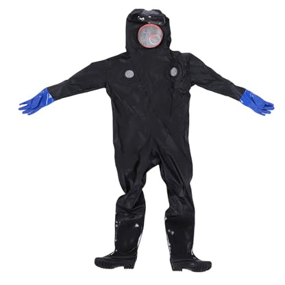 Beekeeper Suit, Sting Proof Protection Ventilated Design Breathable Mesh Veil, Bee Suit for Men with Thick Sandblasted Gloves and Full Body Coverage for Beekeepers Up to 180cm