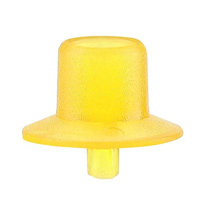 TOPINCN Beekeeping Queen Rearing Cell Cups Plastic Harmless Bee Keeper Equipment Tool Apiculture Supply Hive Frame Accessories 50pcs (Yellow)