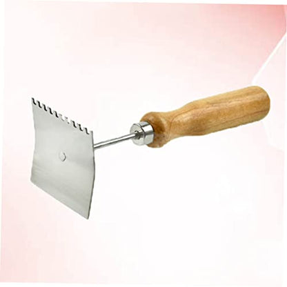 BESPORTBLE 2pcs Queen Hive Shovel Beekeeper Hive Cleaner Handle Heavy-Duty Scraper Tool for Efficient Beekeeping