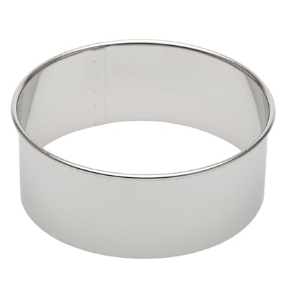 Ateco 4.5-Inch Round Stainless Steel Cutter, 4.5" Round Cutter - size: 4.5" Round Cutter