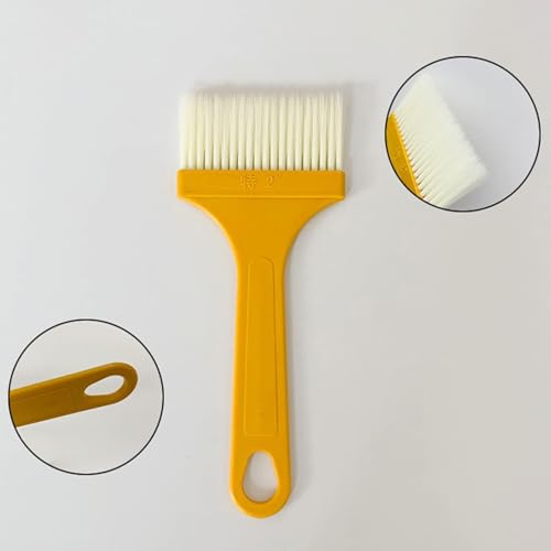 1 Pc Plastic Basting Pastry Brush Spread Oil Butter Sauce Marinades for BBQ Grill Baking Kitchen Cooking, Baste Pastries Cakes Meat Sausages Desserts, Outdoor Cooking Tools, Dishwasher Safe (C) - size: C