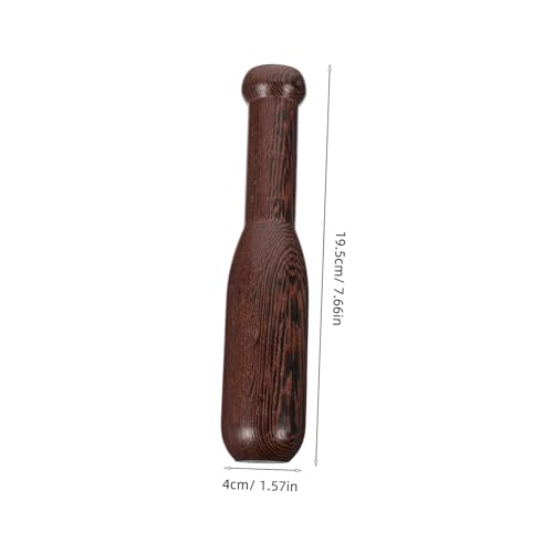 Garneck 1pc Wooden Pestle Sauerkraut Pounder - Hardwood Muddler Tool for Crushing - Grinding and Mashing Garlic Avocado and Spices 195cm Long Artisan Kitchen Essential