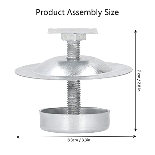Beehive Feet, 8 Pcs Beehive Stands Stainless Steel Beekeeping Hive Support Tools for Outdoor Garden Beekeeper