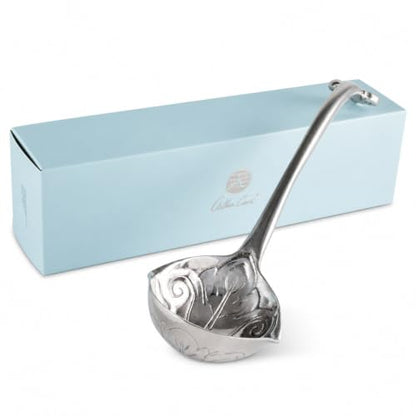 Arthur Court Fleur-De-Lis Serving Ladle - Elegant Aluminum Spoon for Punch and Soup - 12 Inch Long - size: 12 inches Fleur-De-Lis