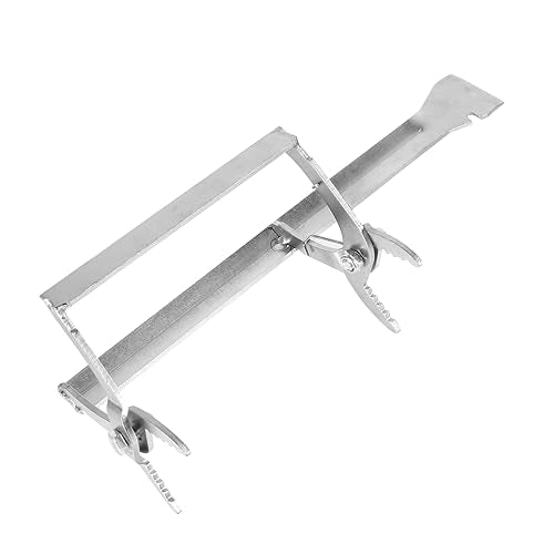 HANABASS Metal Beekeeping Frame Holder Beehive Frame Lifter Spleen Clip Scraper Beekeeping Tool
