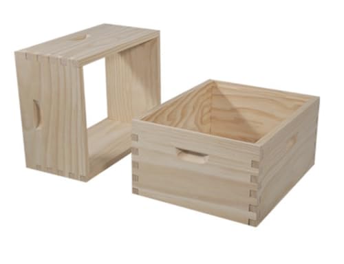 LANGNSTROTH DEEP Box Size for 10 Frame Standar LANGSTROTH UNASSEMBLED