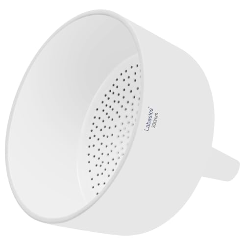 Labasics Porcelain Buchner Funnel 300 mm, Porcelain Buchner Filter Funnel OD 30 cm ID 28 cm for Laboratory - size: 300 mm