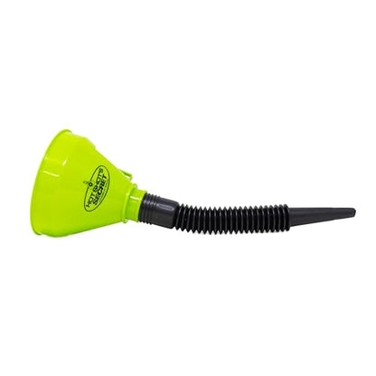 Hot Shot's Secret 4-Piece Flexible Funnel Set | Four funnels for clean, mess-free transfer of oil, coolant, fuel, and other automotive fluids.