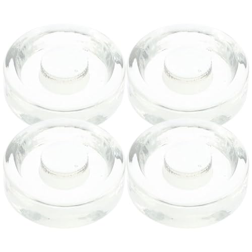 Didiseaon 4pcs Glass Fermentation Weights for Wide Mouth Jars and Pickle Jars Kitchen Canning Lids Kit and Fermenting Foods