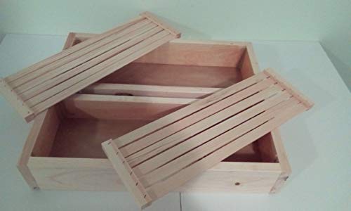 Beekeeping Bee Hive 10-Frame Hive Top Feeder W/Floats