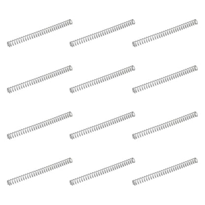 uxcell 50Pcs 304 Stainless Steel Compression Springs, 0.5mm x 3mm x 35mm Small & Tiny Pen Spring for Home Repair & DIY, Workshop & Industrial Use, (Silver Tone) - size: 3mmx35mm