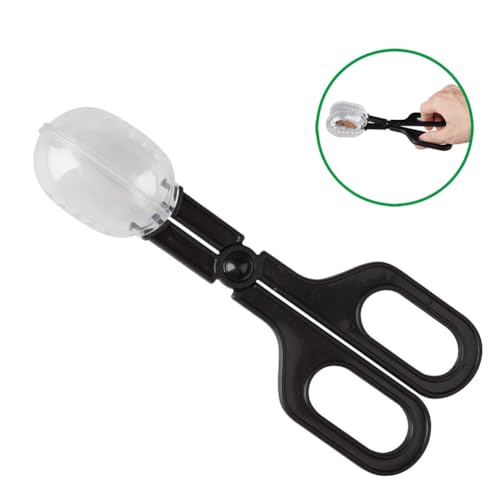 2Pcs Plastic Scissor Design Queen Bee Cage Catcher Clips Transparent Queen Bee Marking Catcher Clips Bee Cage Marker Beekeeping Tools for Beekeepers