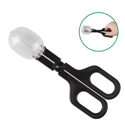 2Pcs Plastic Scissor Design Queen Bee Cage Catcher Clips Transparent Queen Bee Marking Catcher Clips Bee Cage Marker Beekeeping Tools for Beekeepers