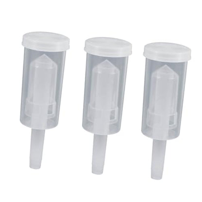 ABOOFAN 6 Pcs Three-Piece Fermentation Lock Kit for Homebrewing Waterproof Sturdy Design for Wine Beer Mead and Kefir Fermentation