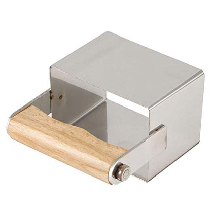 Fdit Stainless Steel Comb Honey Cutter Scraper with Plastic Box Cutting Tools Beekeeping Accessory Supplies