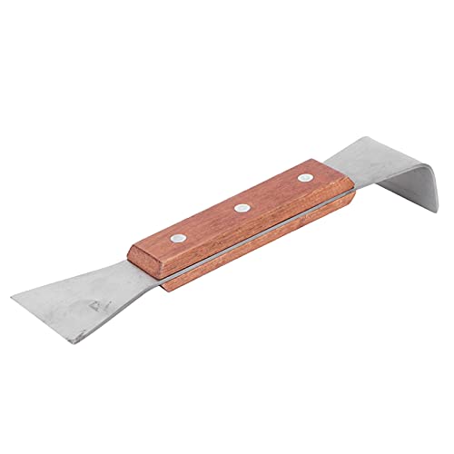 Hives Scraper Tool, Frame Lifter and Scraper Stainless Steel Hives Tool Beekeepers J Hook Beekeeping Equipment for Beekeepers