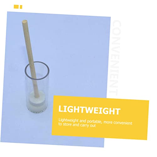 BESPORTBLE 3pcs Marker Bottle Queen Marking Cages Plastic Beekeeping Bottles for Easy Identification of Lightweight and Beekeeper Accessories Stick