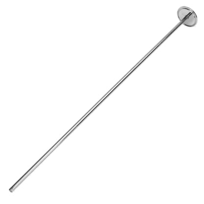DERNORD 1.5 inch Tri Clamp Thermowell SS304 for Beer Fermenter Homebrew Solar Heater Boiler, 500mm Length - size: 500mm