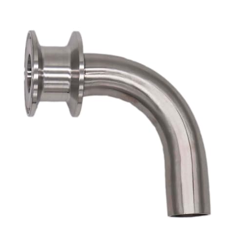 Pickup Tube, 1"/1.5" Tri Clamp Pickup Tube Stainless Steel 304 Homebrew Kettle Conical Fermenter Accessories Silver