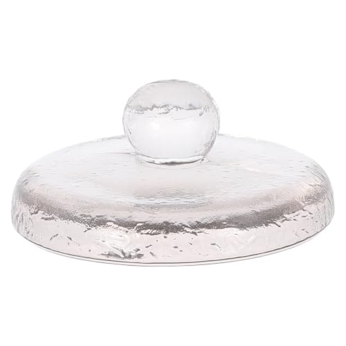 Operitacx Fermentation Glass Weights: Easy Grip Handle Fermenting Weights for Pickling - 4 Inch Wide Mouth Canning Fermenting Pickling Sourkrout Fermentation - size: 9.70X9.70X4.00CM